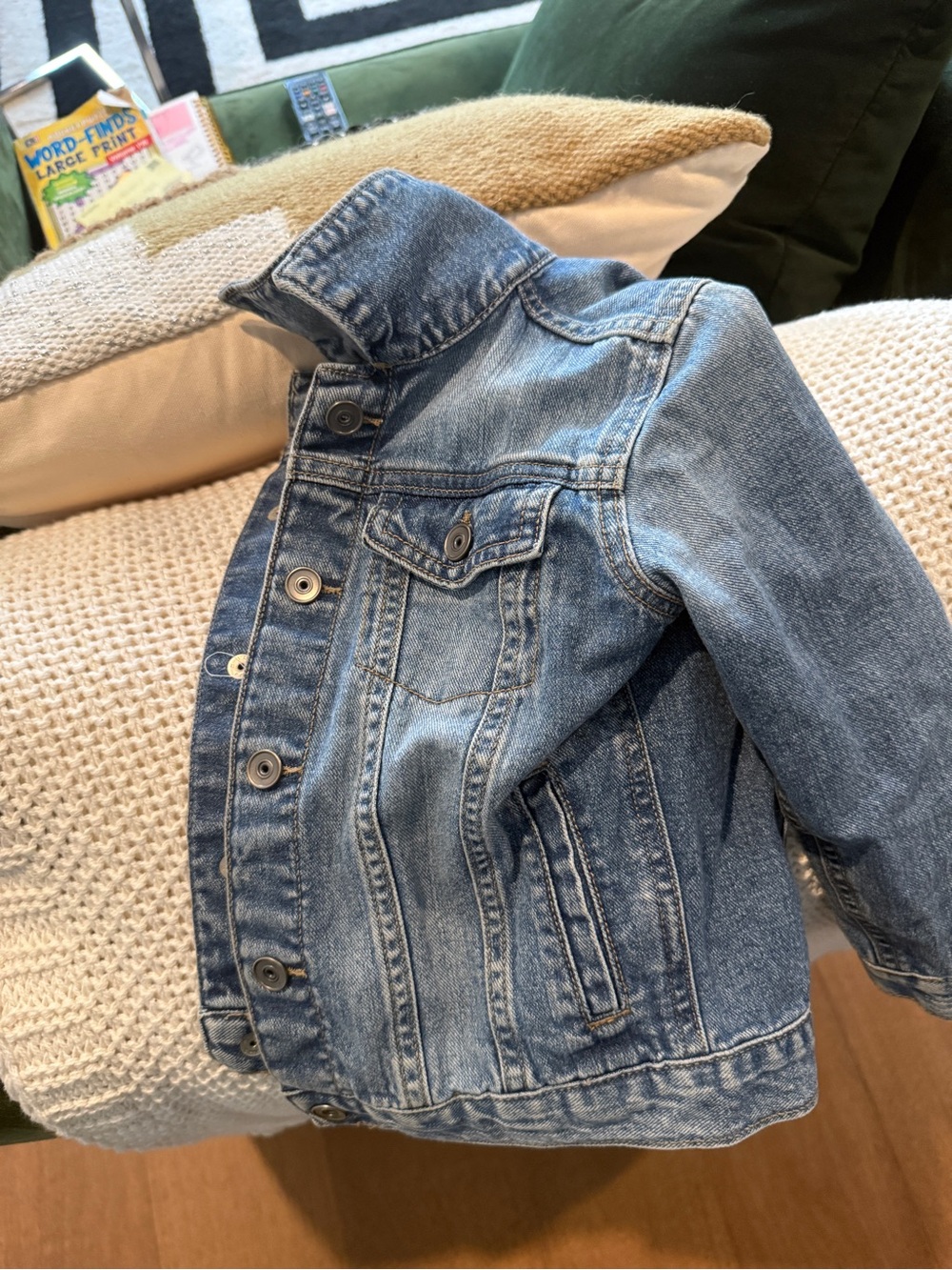 The Children's Place Light Blue Denim Jean Jacket